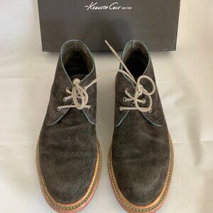 Kenneth Cole Reaction Men's Desert Sun Suede Chukka Boots Red Size 7.5 M